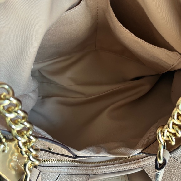 COACH FLORAL SINCHED SHOULDER PURSE - Picture 6 of 15